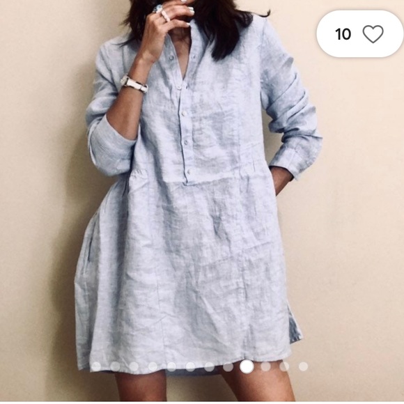 H by Halston Dresses Halston Linen Shirtdress Nwt Poshmark